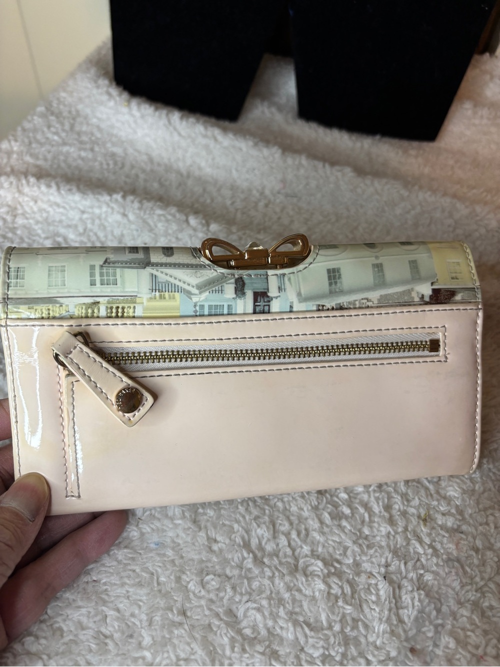 Ted Baker London Leather Wallet Multi color in EUC With Gold Hardware - Picture 4 of 13